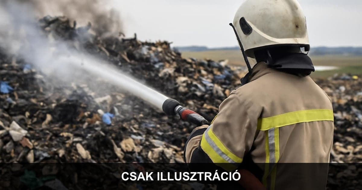 Eloltották a beregszászi hulladéklerakó tüzét