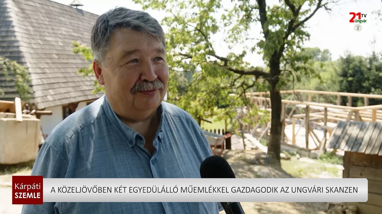 Két különleges műemlékkel bővül az ungvári skanzen idén