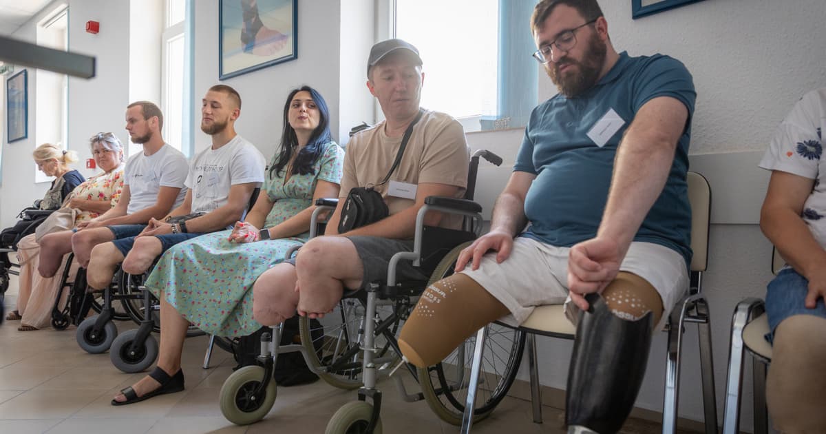 Budapesten kapnak új művégtagokat az ukrajnai háború amputáltjai