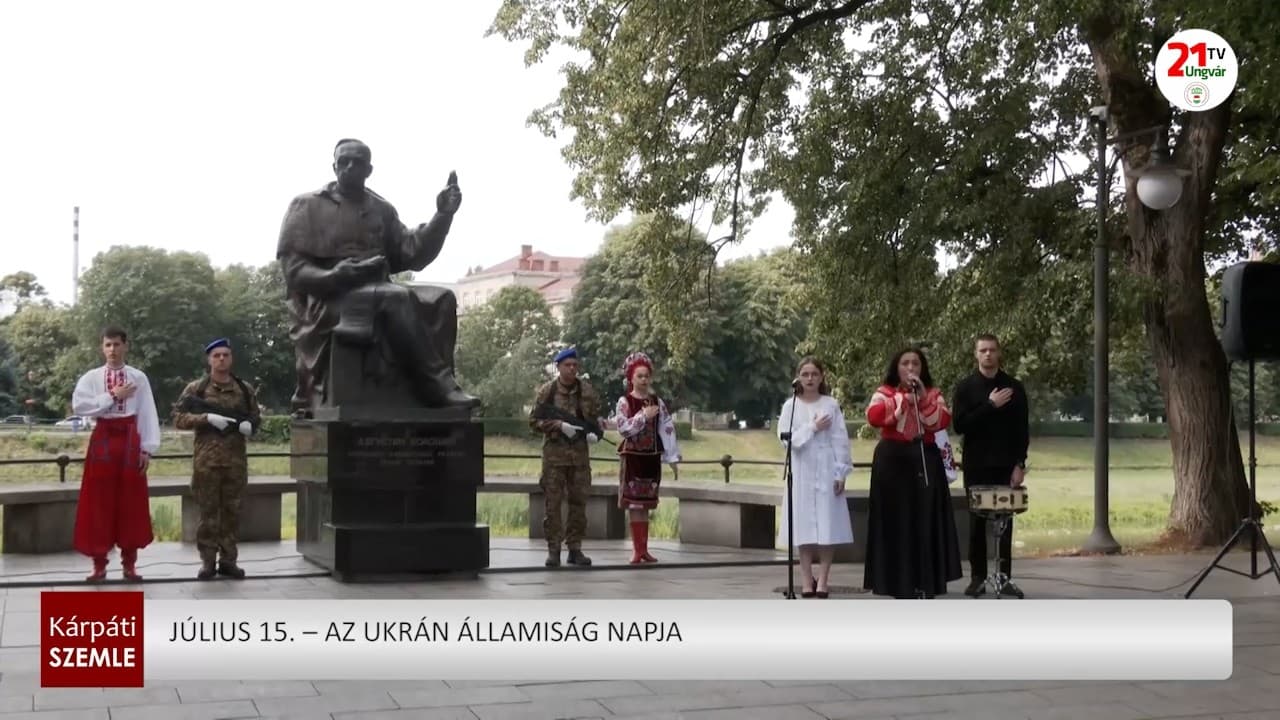 Ungváron emlékeztek az Ukrán Államiság Napján