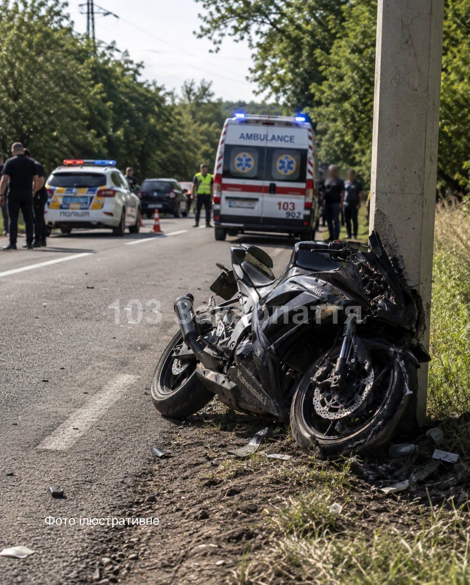 Tragikus motorbaleset a Beregszászi járásban: 21 éves fiatal vesztette életét