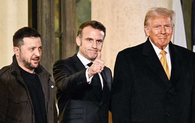 Macron szerint az USA nyíltan Ukrajna oldalára állt