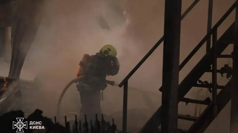 Több kerületben okozott károkat az újabb orosz támadás Kijevben