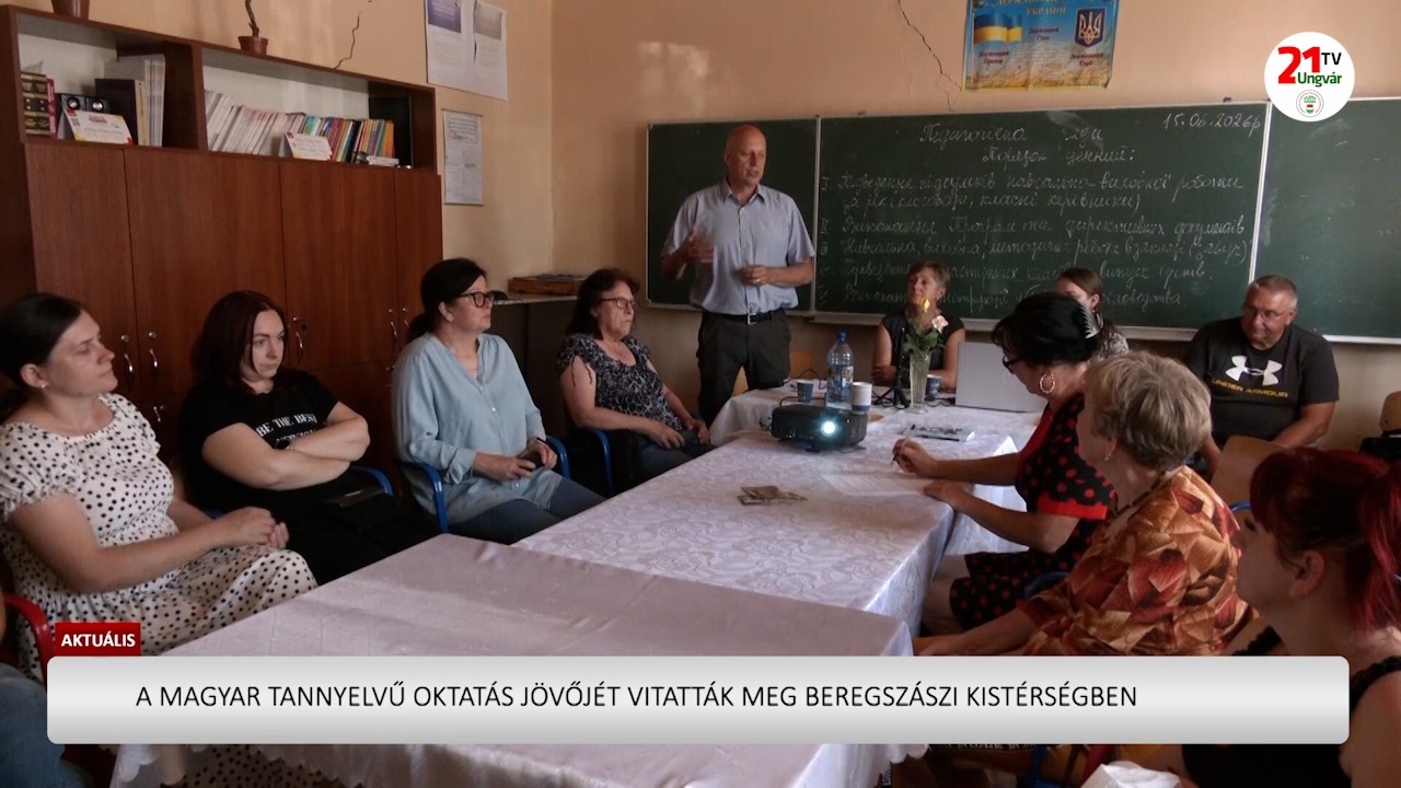 Nyomás alatt a magyar tannyelvű középiskolák Beregszászi Kistérségben