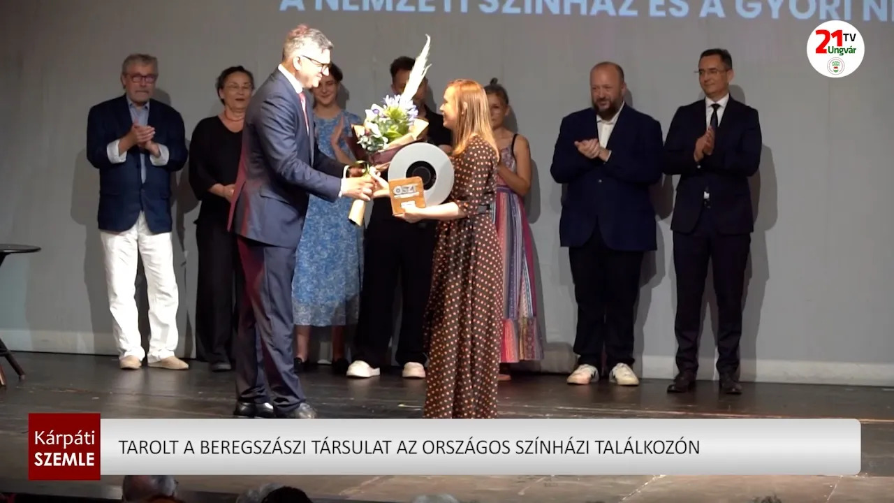 Szenzációs sikerek a beregszászi színháztól az Országos Színházi Találkozón