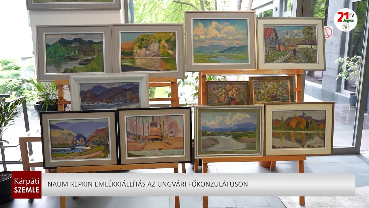 Naum Repkin művészetének színei elevenednek meg Ungváron