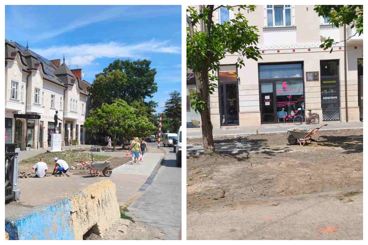Megújul Beregszászban a Petőfi-szobor környezete