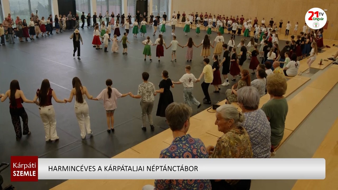 Harminc éve erősíti a kárpátaljai népművészetet a tábor