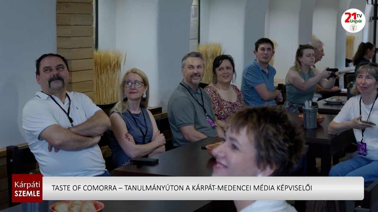 Komárom kulturális és gasztronómiai értékeit fedezték fel a Kárpát-medence médiásai