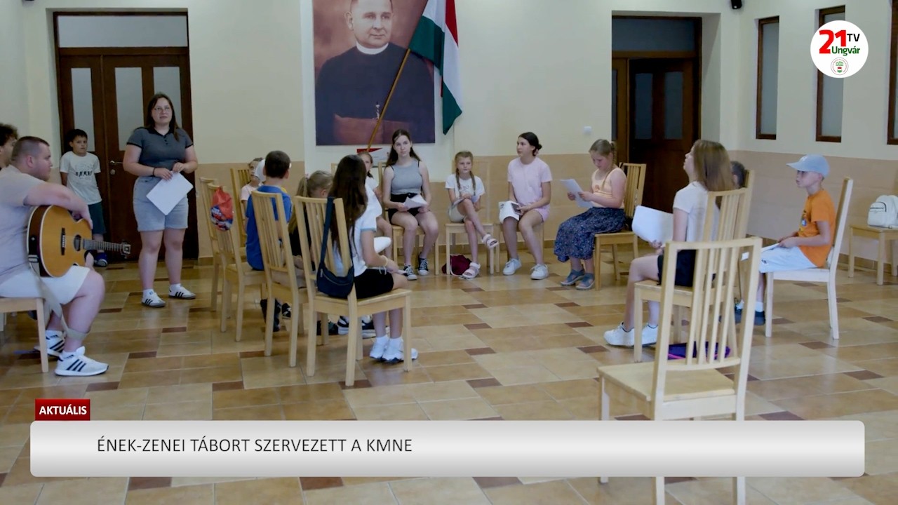Első ének- és zenei tábort tartott a Kárpátaljai Magyar Nagycsaládosok Egyesülete